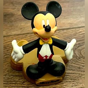 MICKEY MOUSE DISNEY 50th HAPPIEST CELEBRATION ON EARTH FIGURINE & STAND